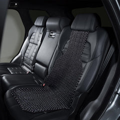 ZONETECH Durable wood beads resist wear for lasting comfort.
