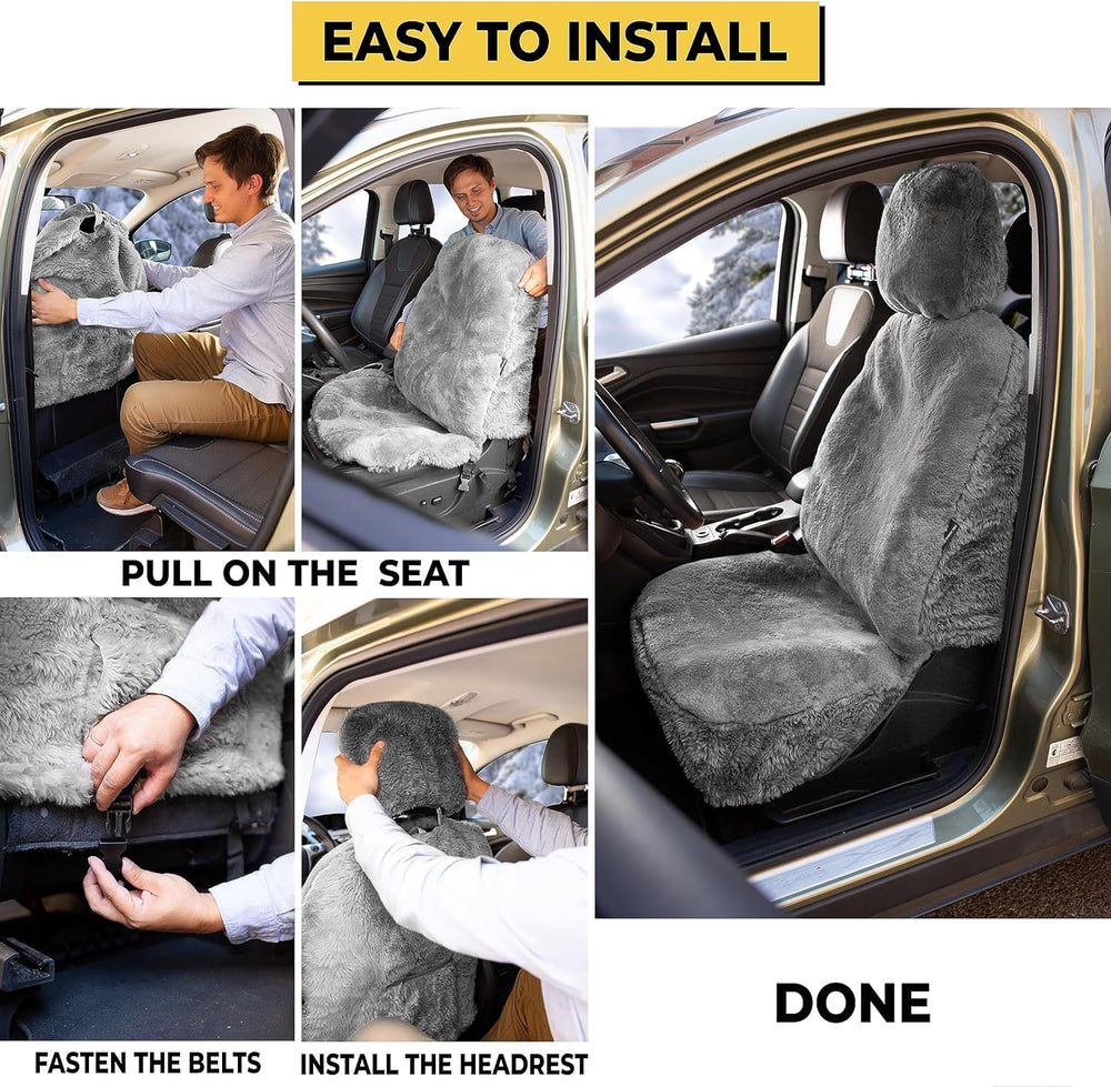 ZONETECH universal fit illustration shows compatibility with most cars and SUVs.