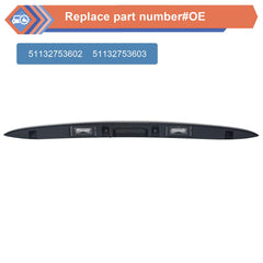 ZONFANT chrome Mini Cooper rear hatch handle upgrade