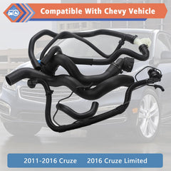 ZONFANT radiator inlet hose for Cruze 1.4L, heat-resistant