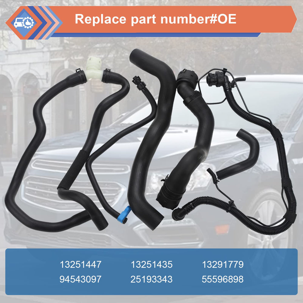 ZONFANT radiator outlet hose for Cruze 1.4L, reliable fit