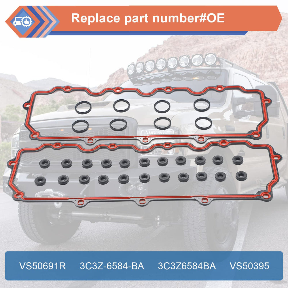 ZONFANT VS50691R gasket set kit layout highlighting complete replacement components.