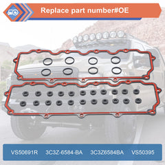 ZONFANT VS50691R gasket set kit layout highlighting complete replacement components.