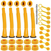 Zoolowua gas can spout replacement kit for spill-free refueling
