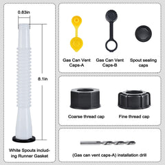 Zoolowua drill bit included makes installation quick and straightforward