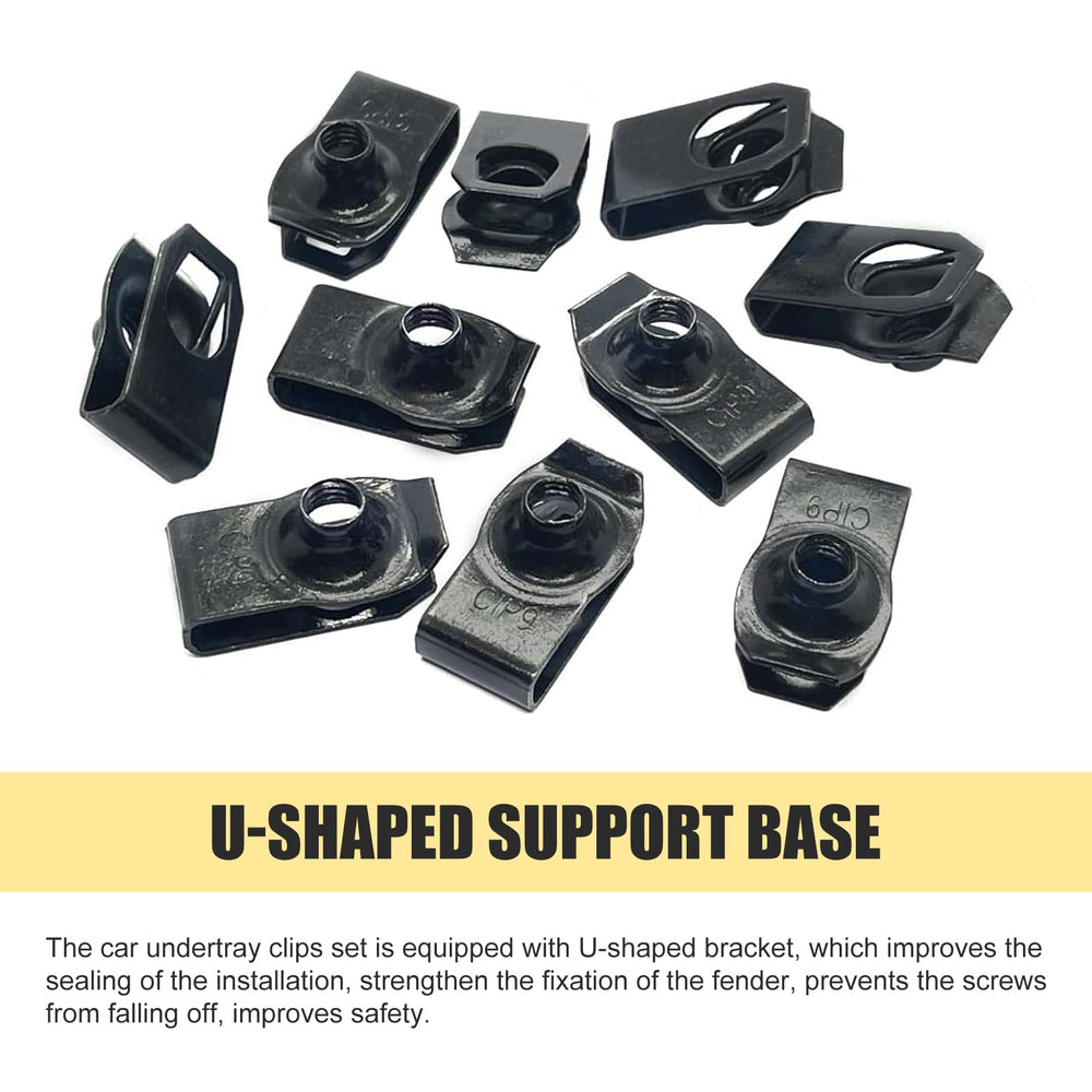 Zosgrew black fastener kit blends with most cars and setups.