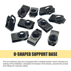 Zosgrew black fastener kit blends with most cars and setups.