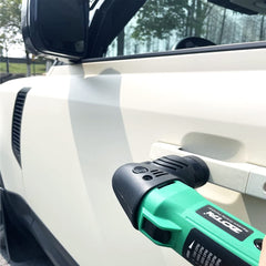 ZOTA 8mm random orbital motion provides controlled polishing at 3000–7200 RPM.
