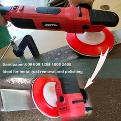 ZOTA 6-inch foam pads deliver a smooth, even finish