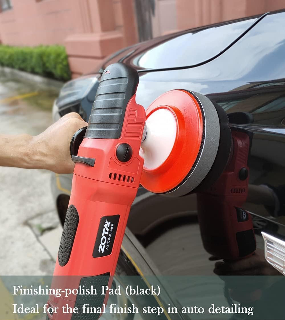 ZOTA Rotary Polisher speed dial enables precise rpm selection for different tasks