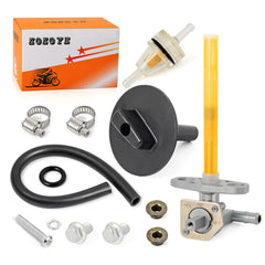 Zozoye fuel filter included protects engine from contaminants.