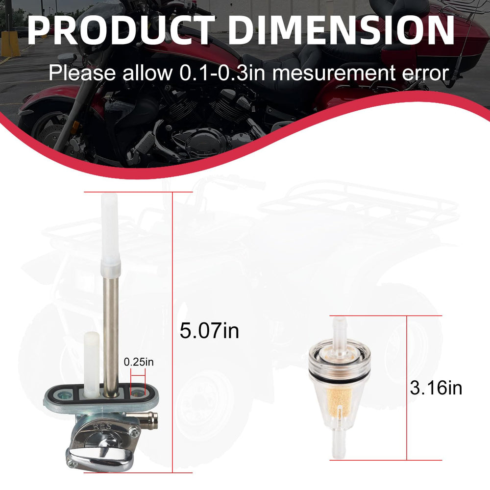 Ready-to-install look with factory-fit appearance on Road Star bikes