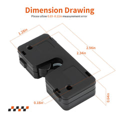 zozoye two-pack packaging of tailgate latches for Polaris vehicles