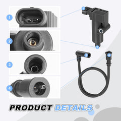 Zozoye spark plug detail highlights precision contacts.