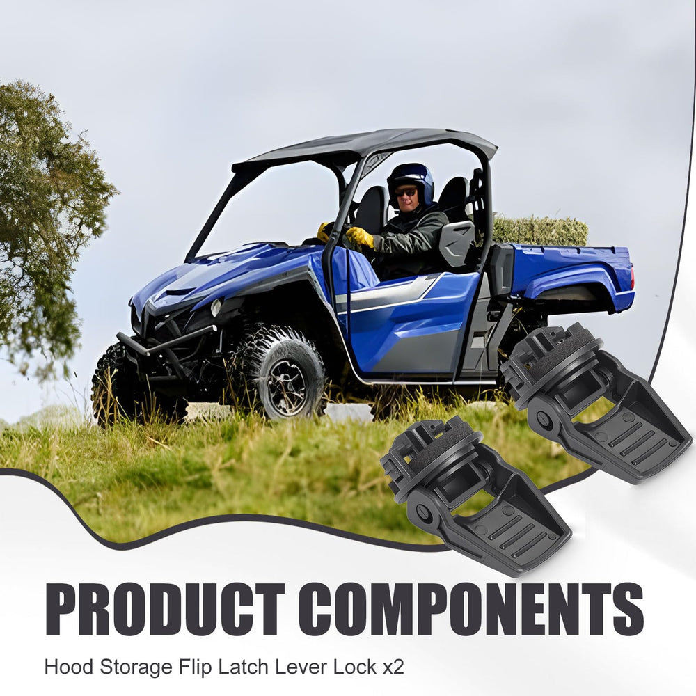 Zozoye Wolverine 850 X4 hood latch upgrade for durable closure