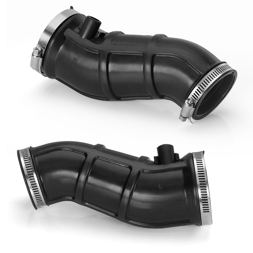 Yamaha Raptor 660R air box tube assembly guides airflow and debris protection.