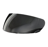 ZQIYDYP Qualifier DLX visor closeup showing durable polycarbonate construction for protection