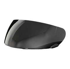 ZQIYDYP Qualifier DLX visor closeup showing durable polycarbonate construction for protection