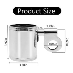 Zreneyfex 200 360° rotating head keeps drinks upright through sharp turns.
