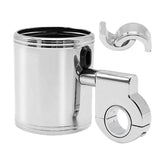 Zreneyfex 200 chrome handlebar mount with universal clamp fits most bikes for easy cup access.