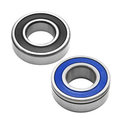 Zreneyfex rear bearing on Harley wheel with visible ABS seal.