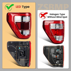 ZSBMP packaging keeps tail light secure during shipping.