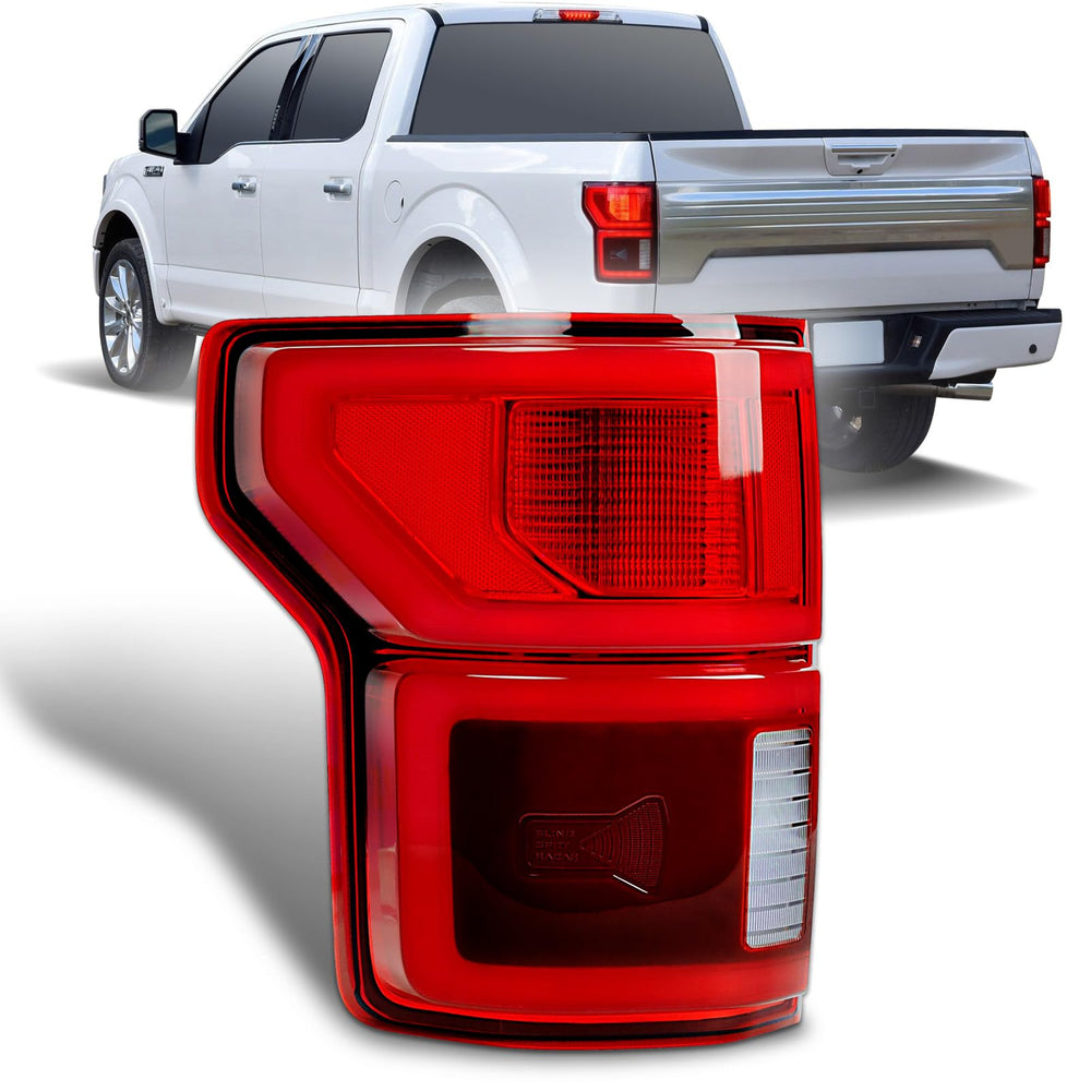 ZSBMP LED tail light, left driver side, enhances rear visibility and lane awareness