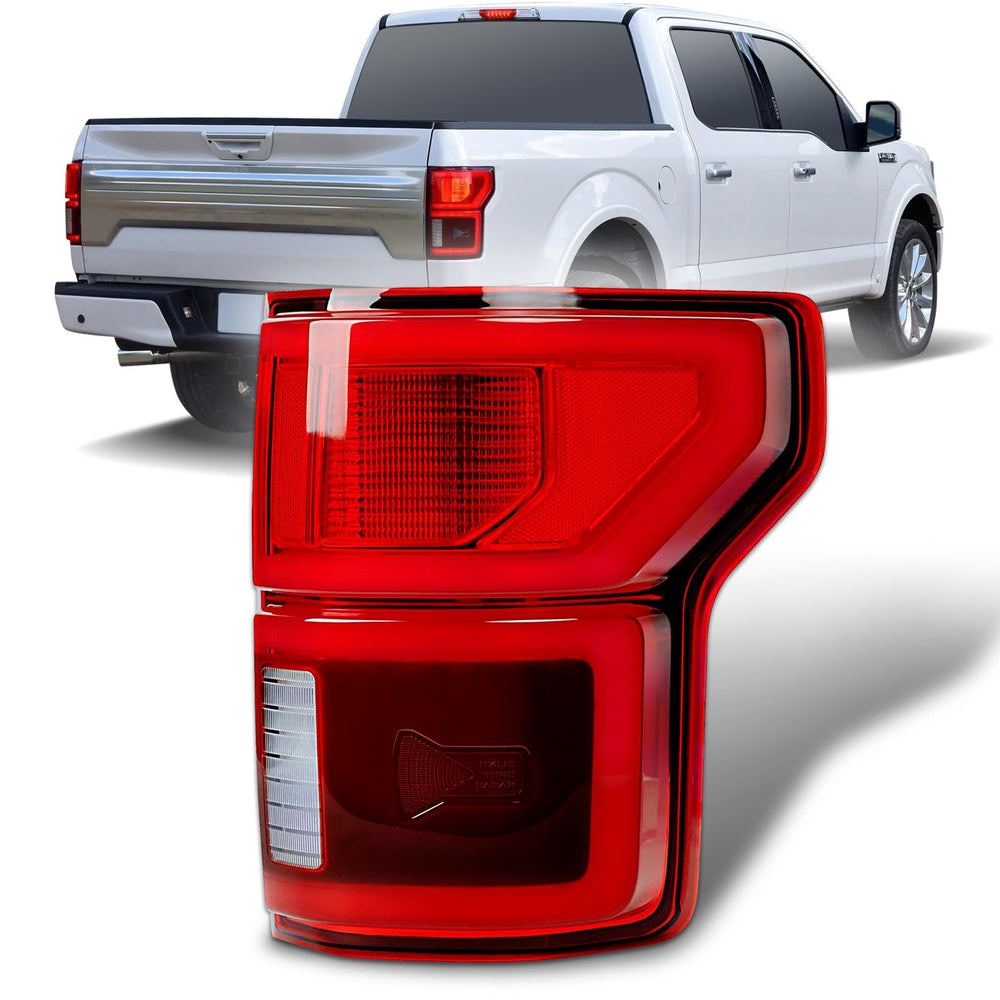 ZSBMP LED Lariat tail light right passenger side with upgraded bulbs for brighter braking