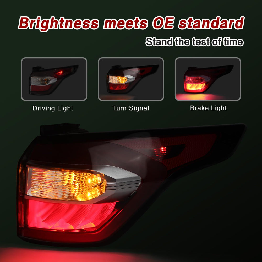 ZSBMP tail-light lens polycarbonate, built to resist impact and weather.