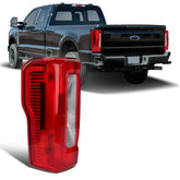 ZSBMP tail light for Ford F-250 left front-angle view showing durable ABS housing and clear signal