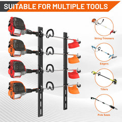 ZSLTLDU multi-tool storage in action on trailer, maximizing space.