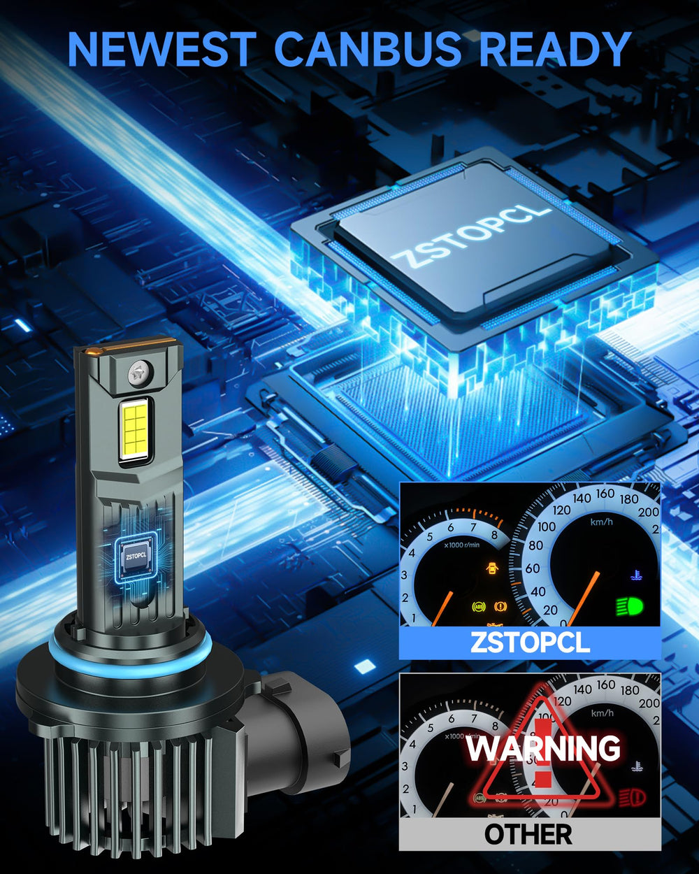 IP68 protection against rain, snow, and fog