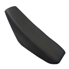 ZTDZZH black 46cm seat front view, durable faux leather for daily riding