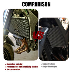 ZTYIOHG Z500-ABS radiator guard cover shielding radiator from debris without restricting airflow
