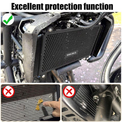 ZTYIOHG Z500SE radiator guard cover protects against stones and mud while maintaining cooling
