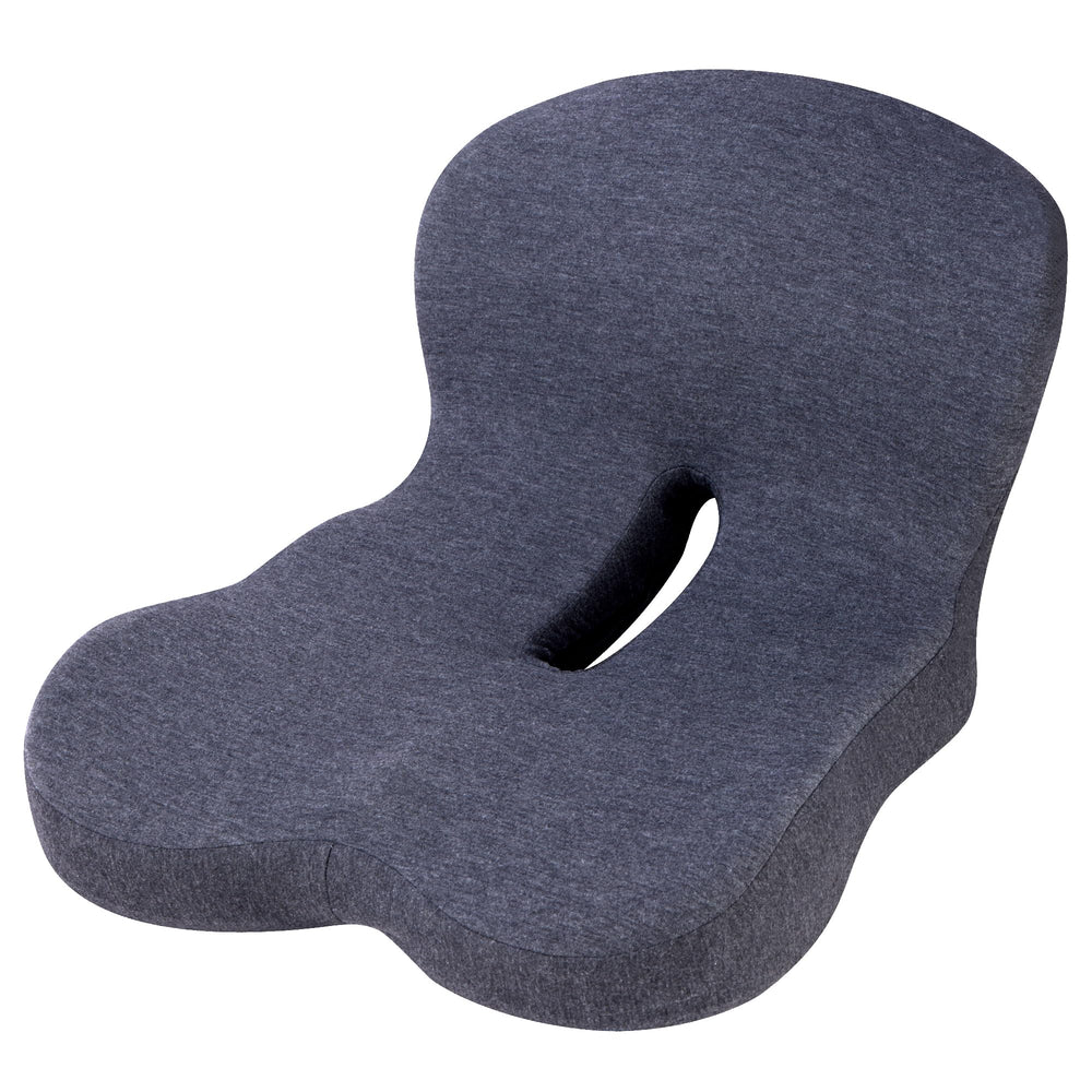 ZUAMEGU memory foam cushion cover is removable and washable.