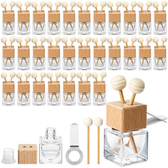 Zubebe 30-pack car diffusers in packaging, easy for sharing and gifting.