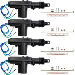 ZUDKSUY 4-piece universal door lock actuators front view for quick replacement