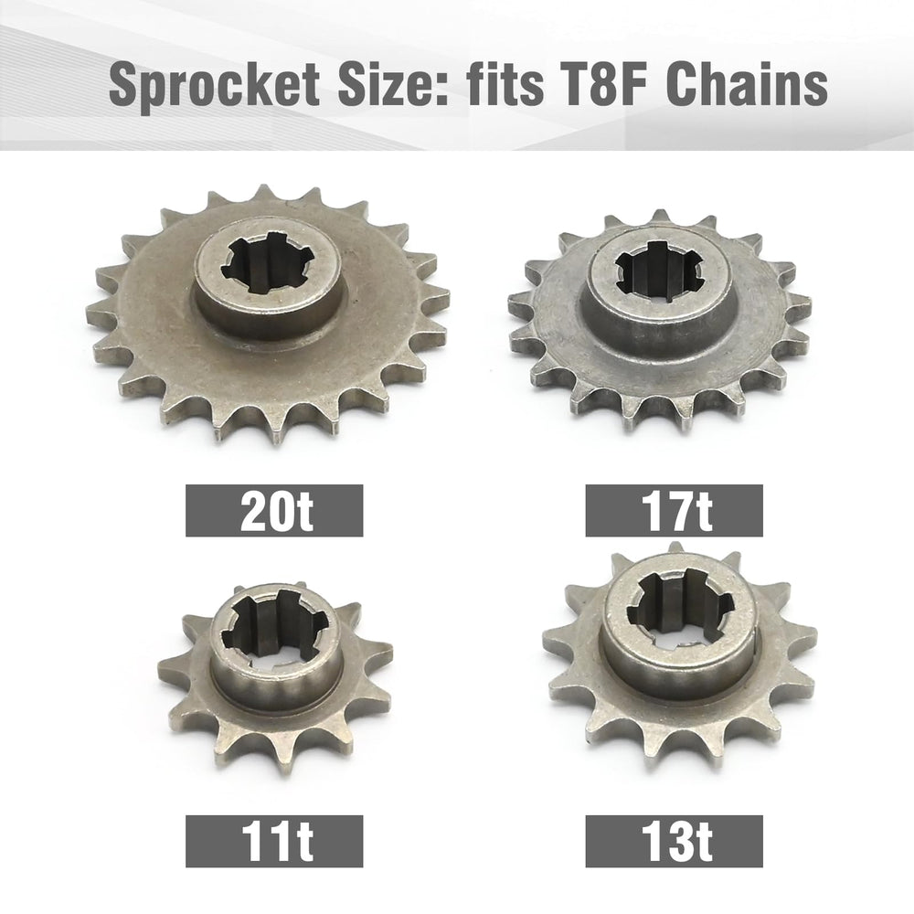 ZUDKSUY 14T sprocket offers versatile gearing for varied terrains