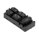 ZUDKSUY master window switch close-up highlighting durable ABS construction