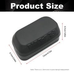 ZUDKSUY Dodge RAM rear-left end cap protects the running board edge