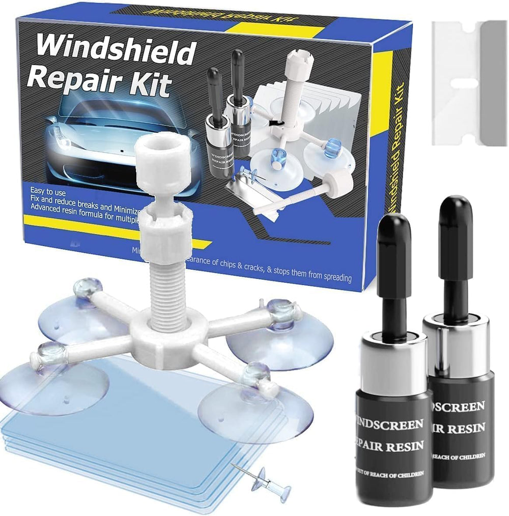 Zupooko Windshield Repair Kit compact case enables on-the-go fixes and easy storage.