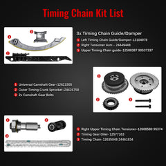 Zuverlass timing chain laid out for reliable timing setup