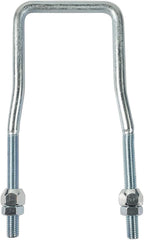 ZWanPing trailer spare tire mount, side view for secure side installation on utility trailers.