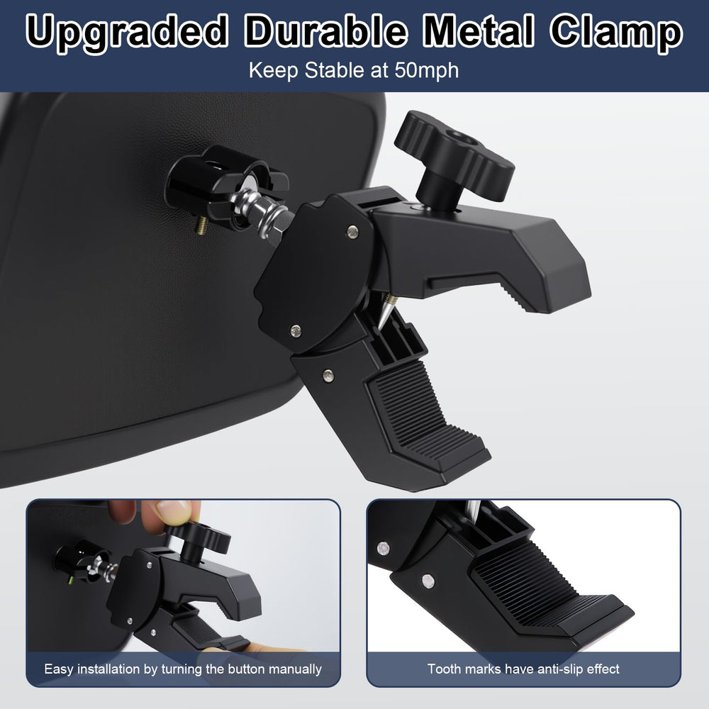 Zwsc universal rear view mirror on UTV for better blind-spot awareness