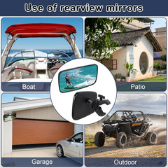 Zwsc forklift rear view mirror aids safe loading and maneuvering