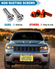 ZXFOOG front and rear protector set—two shields guard plates from elements.
