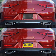 ZXFOOG Mercedes license plate holder compatible with OE 1698170211