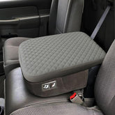 Zxiaochun center console cover for Dodge Ram 2002-2012 in gray protects top and sides