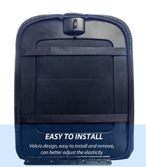 Zxiaochun black leather center console cover complements Ram interiors